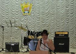 Виступ голови Міжрайонної організації ТОВ Червоного Хреста Валентини Чорної